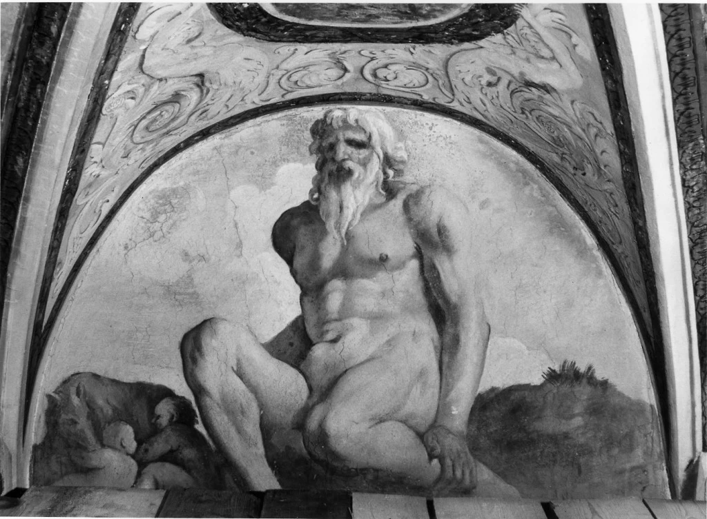 260-Giovanni Lanfranco-personificazione fluviale (Tevere) -Galleria Borghese, Roma  